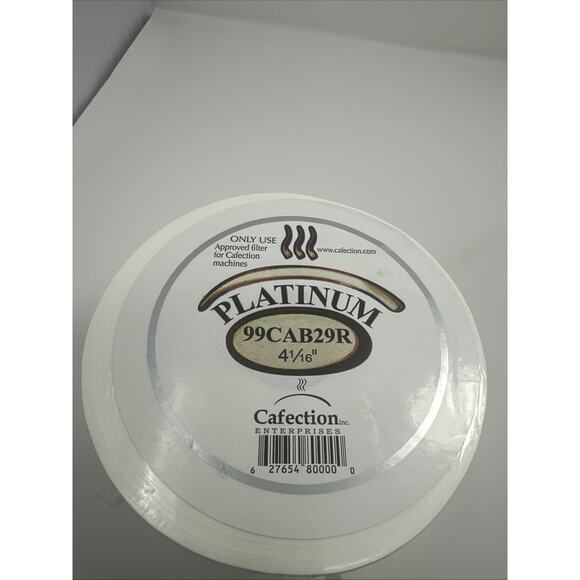 99CAB29R Cafection Platinum Filter Paper Roll Genuine OEM CAF99CAB29R - Picture 1 of 10